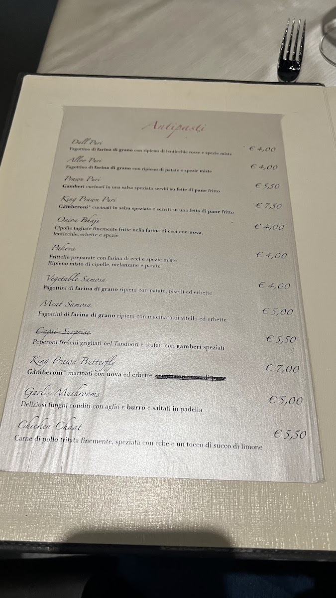 Menu Josna Ristorante Indiano-1